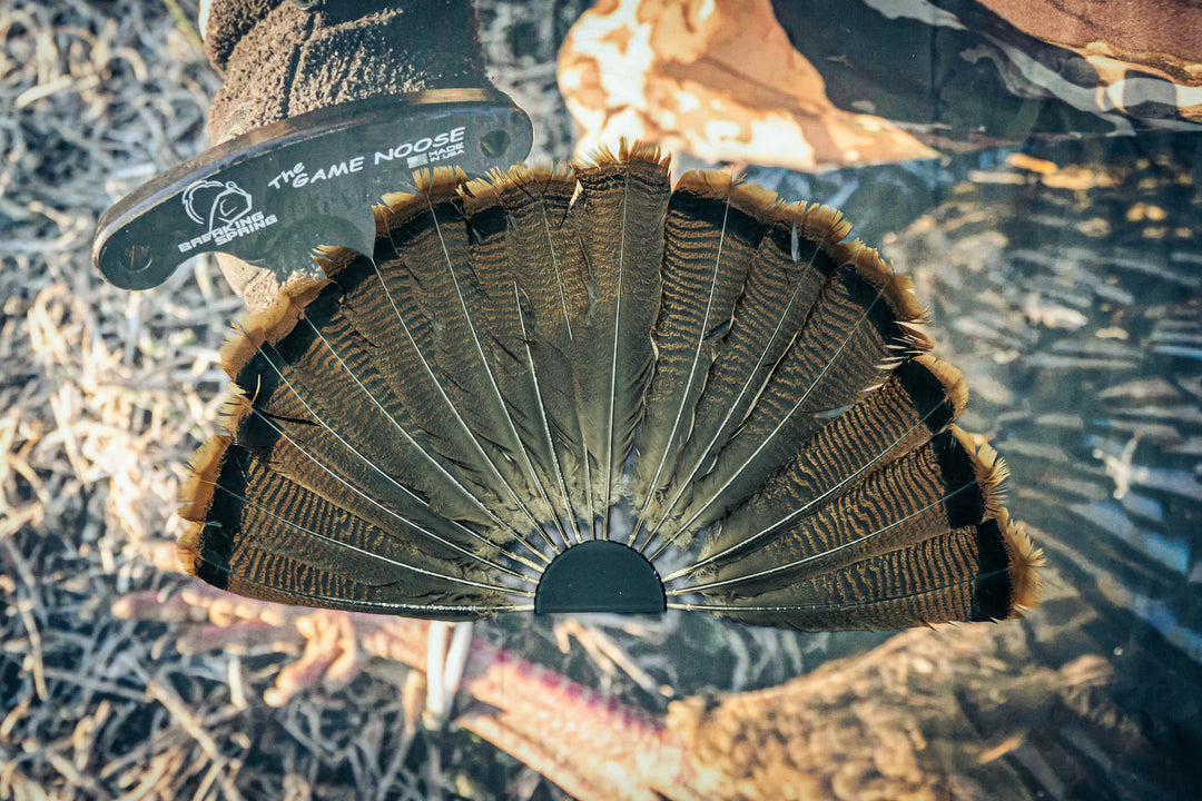 turkey fan display jig