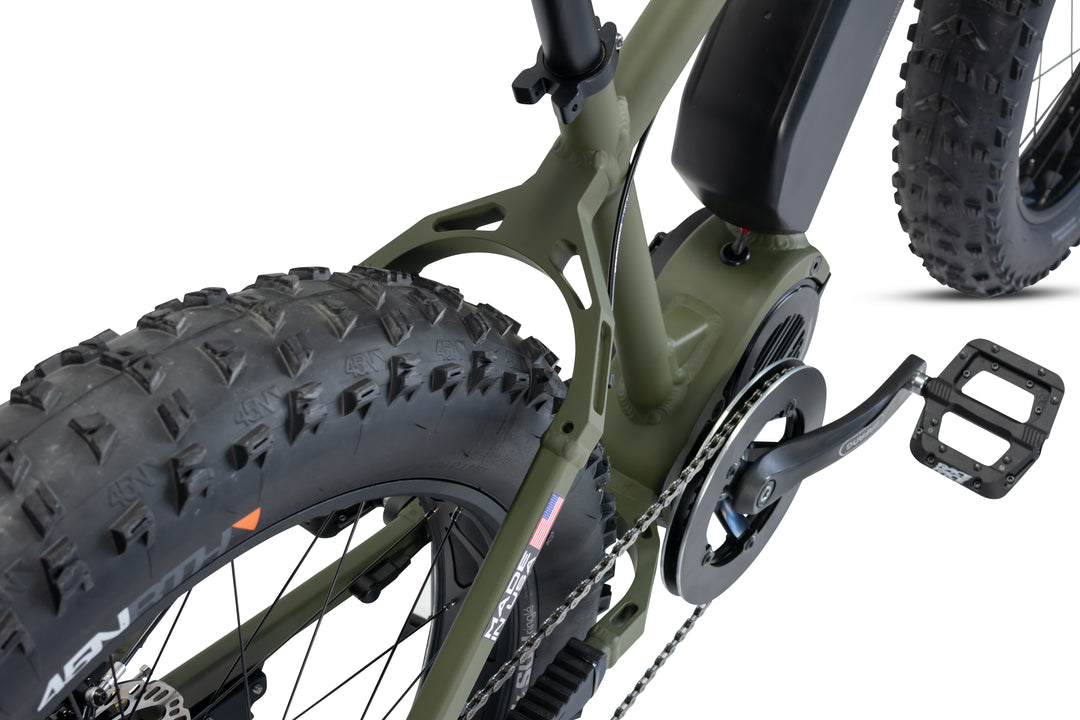 MavHunt™: All-Terrain Single Speed Hunting E-Bike