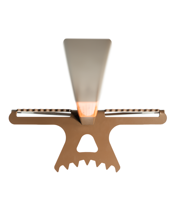 steel climbing sticks