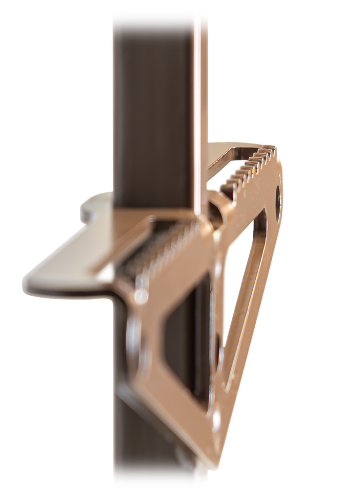 steel climbing sticks