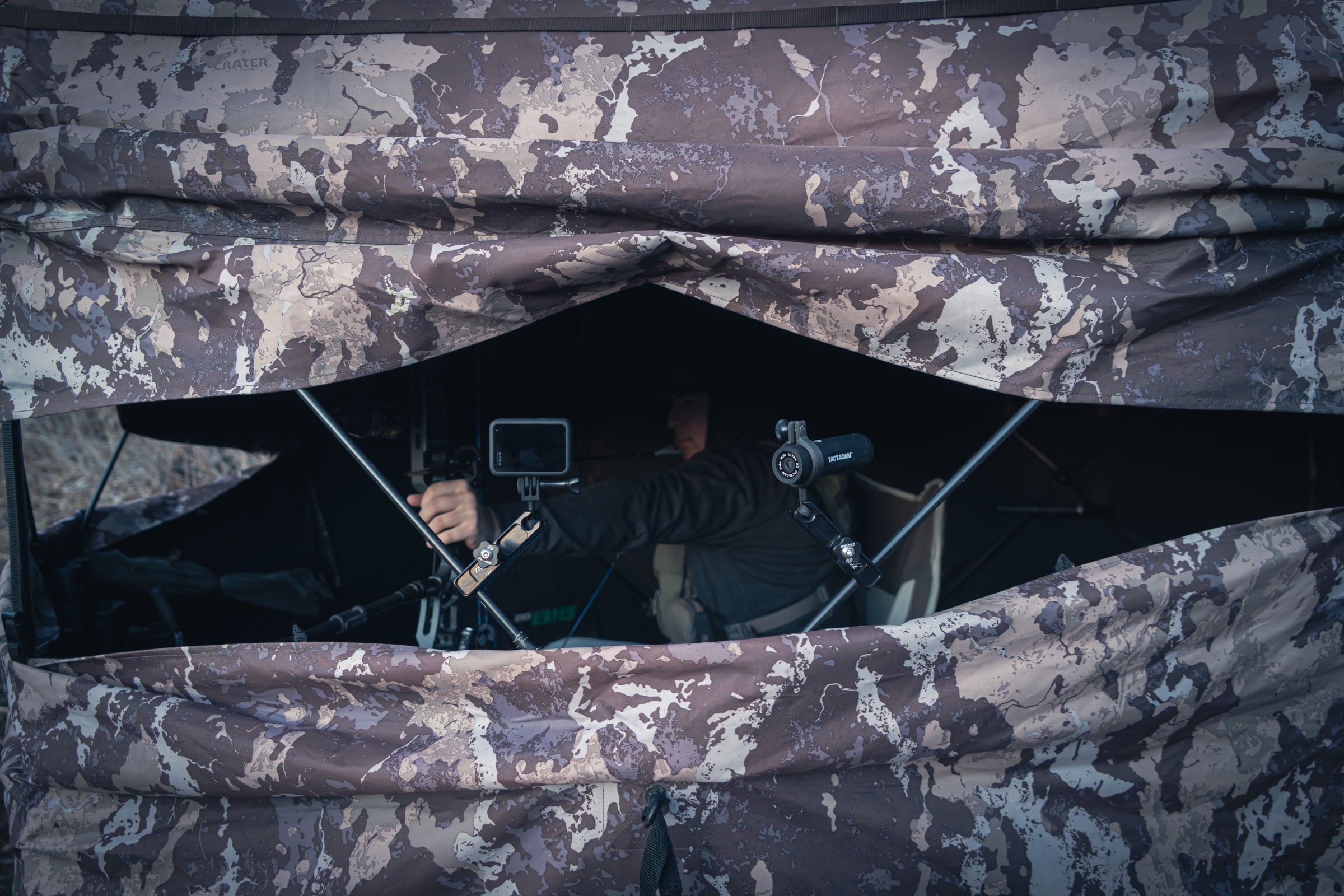 hub blind camera mounts