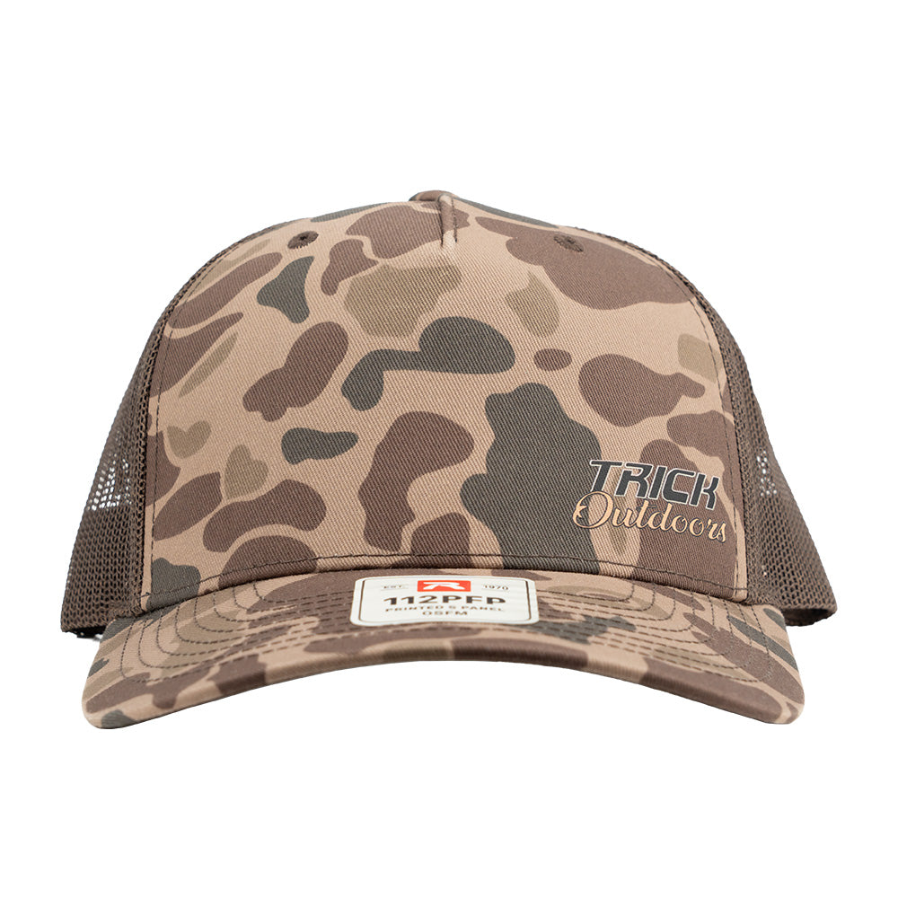 Brown Duck Camo Hat