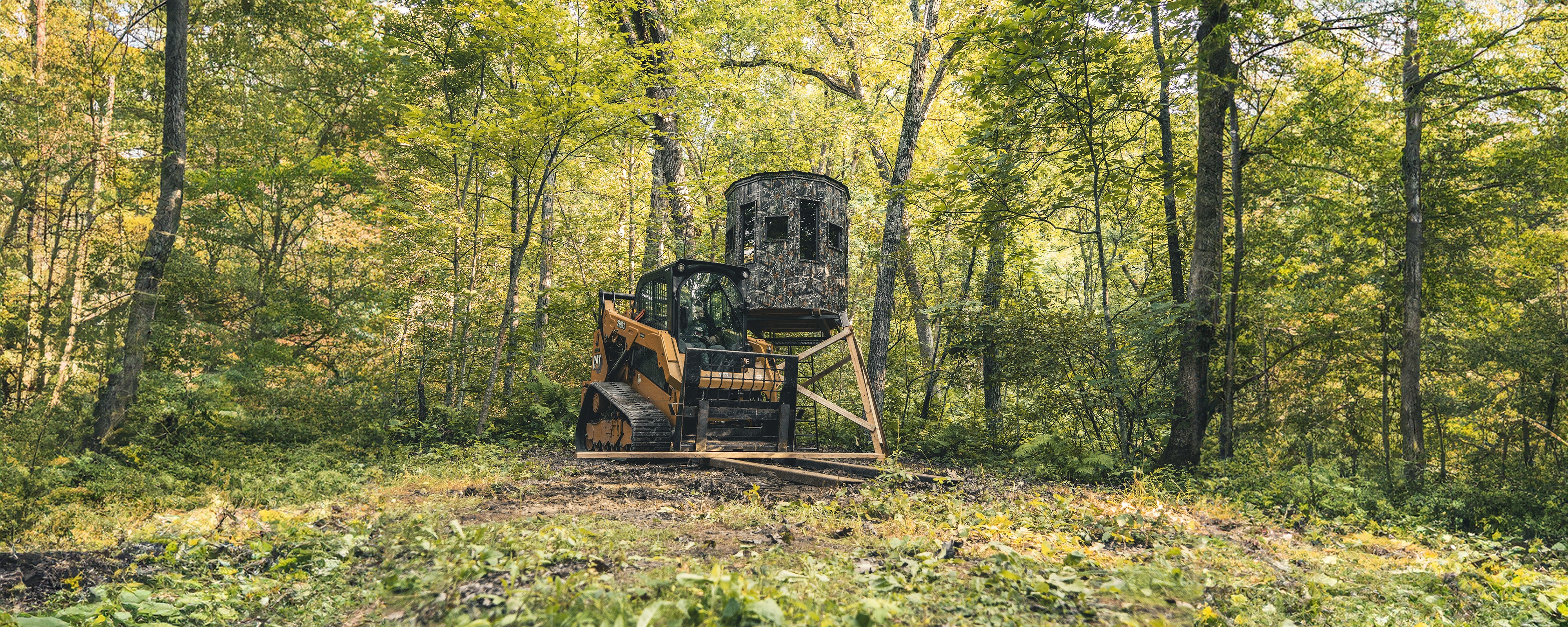 tower stand for hunting blind